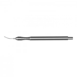 Curved BIMANUAL Aspiration Handpiece 0.3mm 21GA