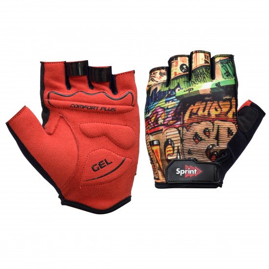 Sublimation Cycling Gloves Sublimation Cycling Gloves